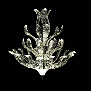 Modern Luxury Lighting Chandelier High-Grade Crystal Flower Luxury Lighting
