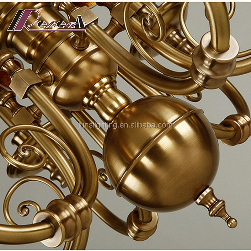 Modern Luxurious Adjustable Brass Chandelier For Cashier Counter Chandeliers Pendant Lights