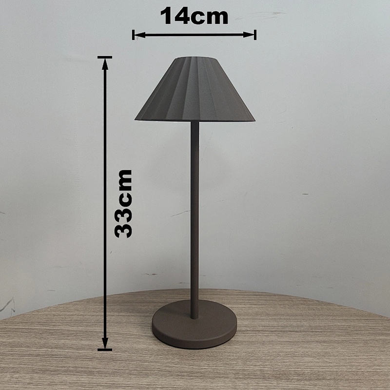 Restaurant Rechargeable Table Lamp Ip54 Modern Cordless Led Table Lamps Indoor Desk Lamp