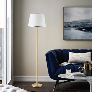 Copper Floor Lamp Design Industrial Hotel Living Room Brass American Retro LED 75 E27 20 - 65 Rebecca Lighting 100000 100lm/w