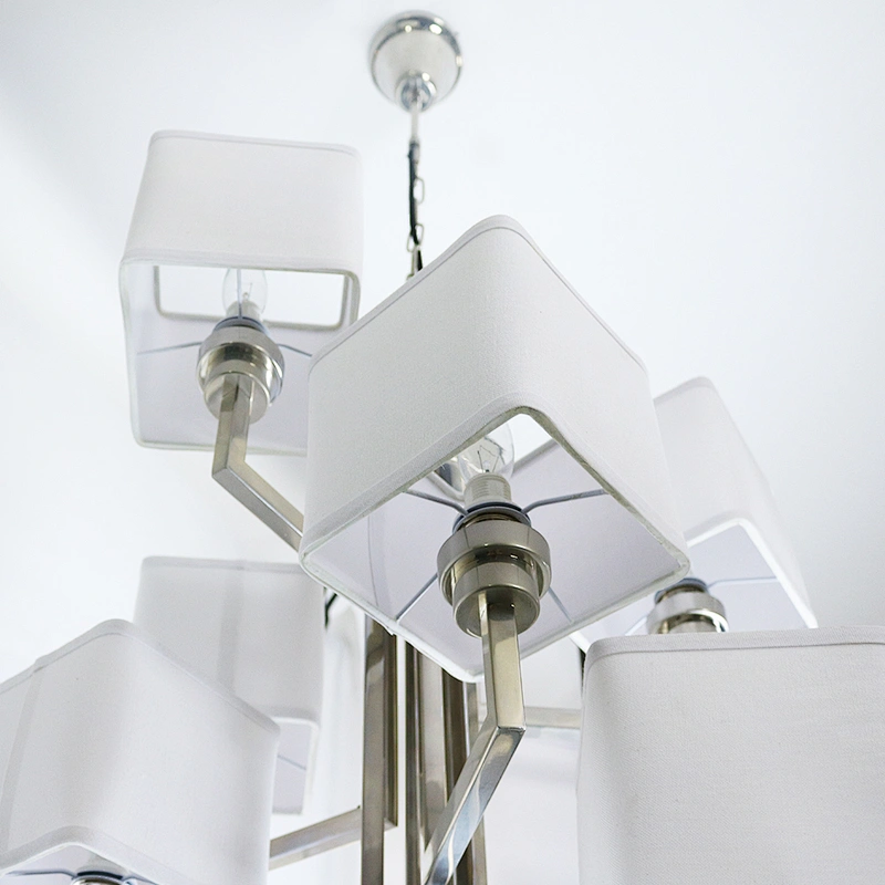 Modern European Style Simple Fabric Decorative Chandelier Pendant Lights