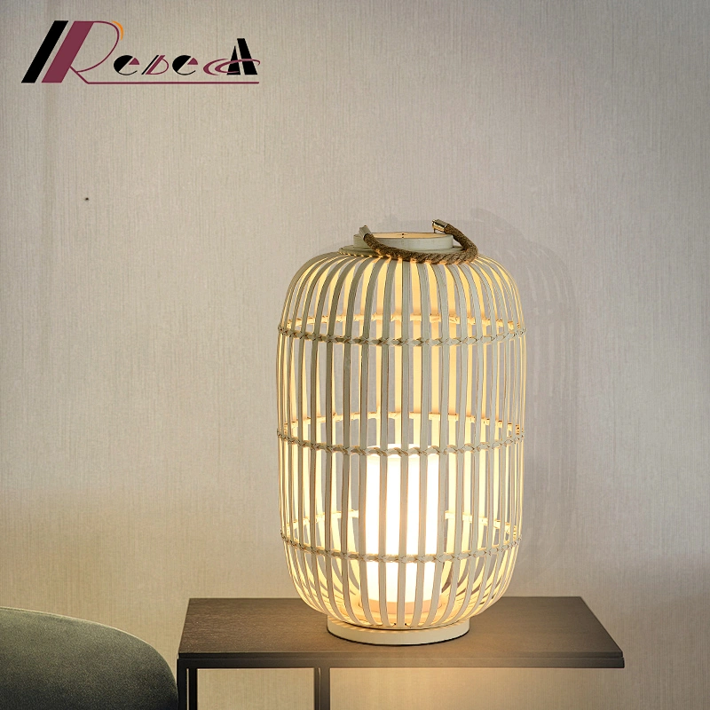 New Chinese style study lighting bedroom bedside lamp bamboo silk small desk lamp bamboo eye protection small night lamp