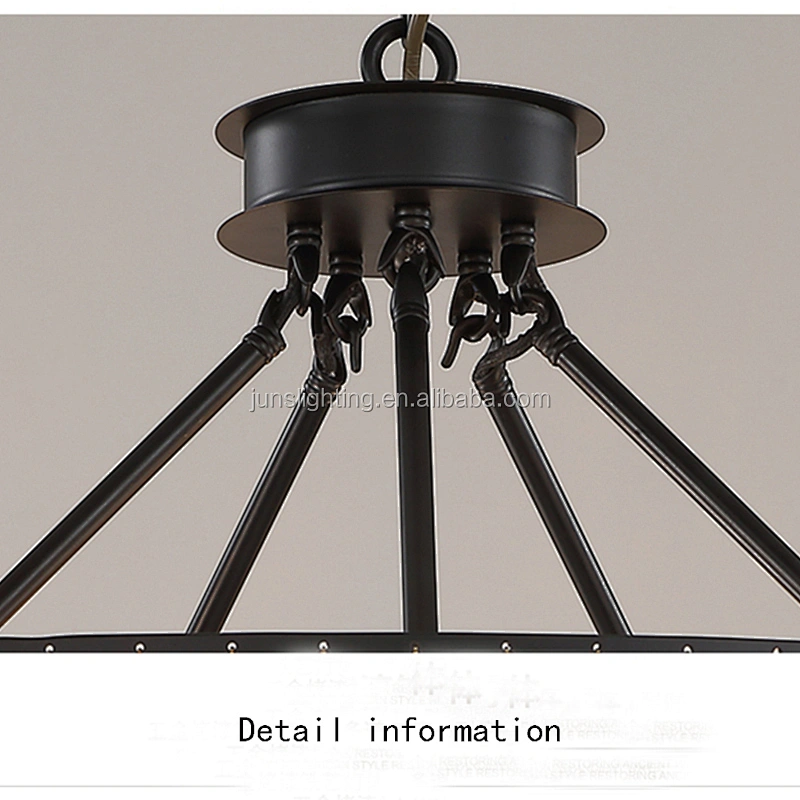 American crystal Pendant Lights Indoor Chandeliers with forging