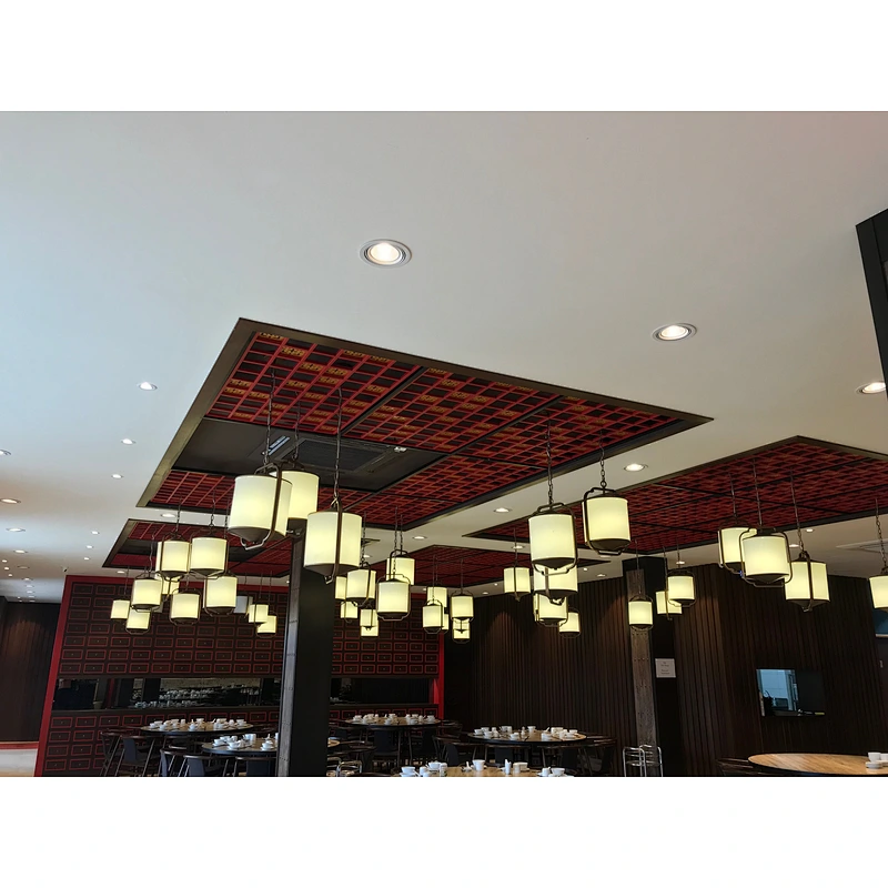 glass and iron Chinese style home restaurant or hotel pendant lamp