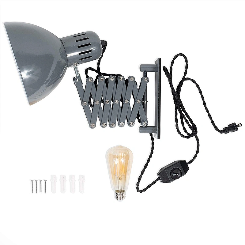 Modern Nordic Flexible Interior Decorative Bedside Reading Wall Lamp Reading Wall Lights