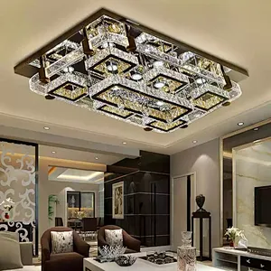 Modern Decorative Lighting Home Bedroom Living Room Crystal Lights Led Ceiling Light