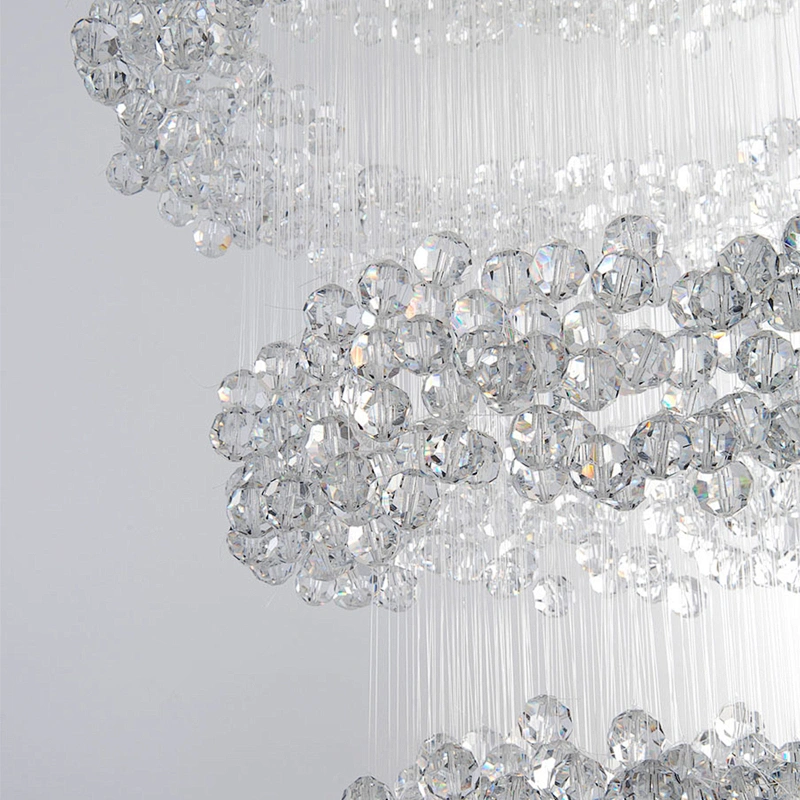 Custom design  modern designer lamps home decor luxury criytal chandelier