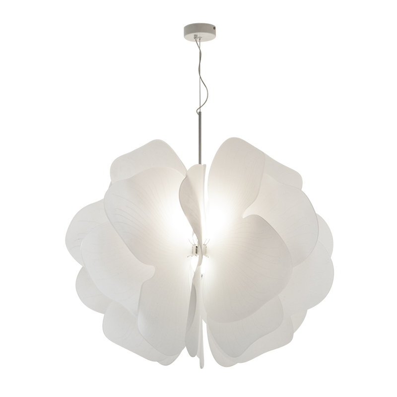 Modern Lamps Home Decor Nordic Acrylic White LED Chandelier Ceiling Pendant Light