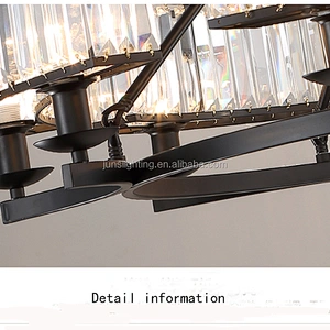 American crystal Pendant Lights Indoor Chandeliers with forging
