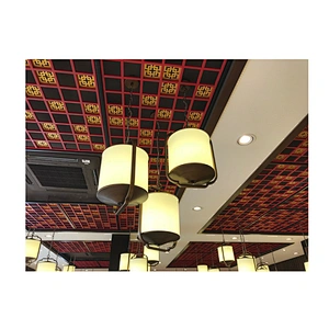 glass and iron Chinese style home restaurant or hotel pendant lamp