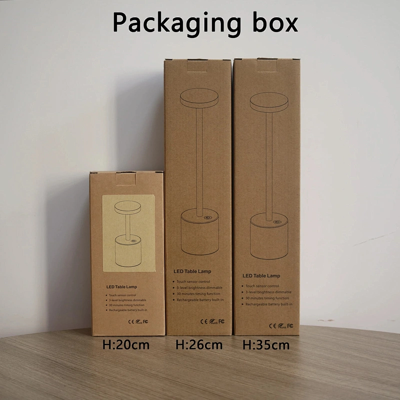 Rebecca LED Rechargeable light Restaurant table lamp Cordless Table Lamps For hotel desk lamp
