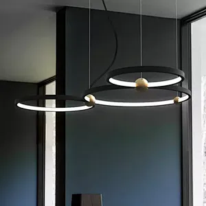 Contemporary  contracted designer  light luxury led glass ball pendant lamp