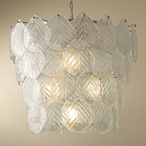 Modern decorative indoor clear crystal hanging pendent lamp chandeliers pendant lights