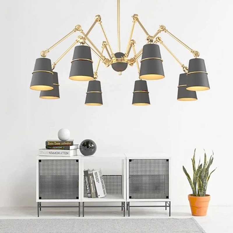 Hot- sale modern project stainless steel crystal chandelier for hotel