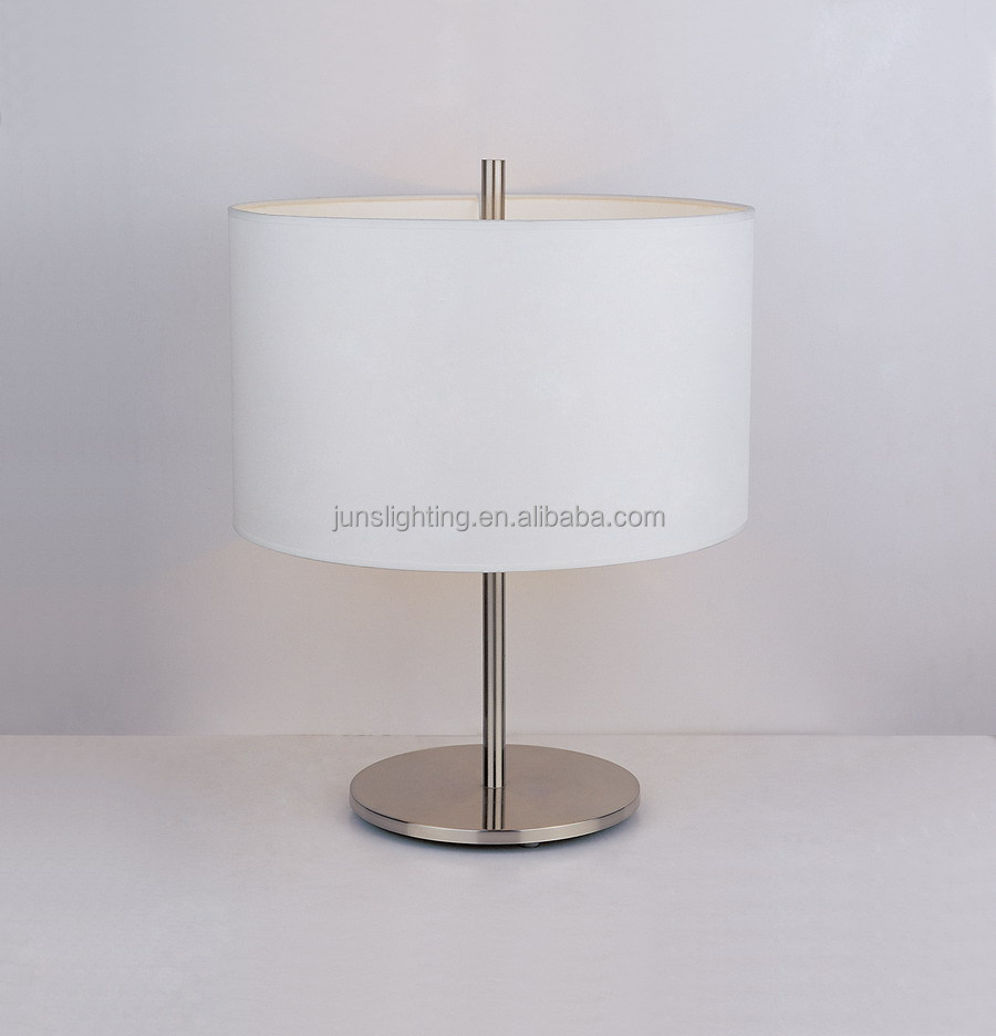 Bedside hotel table lamp for leisure public areas