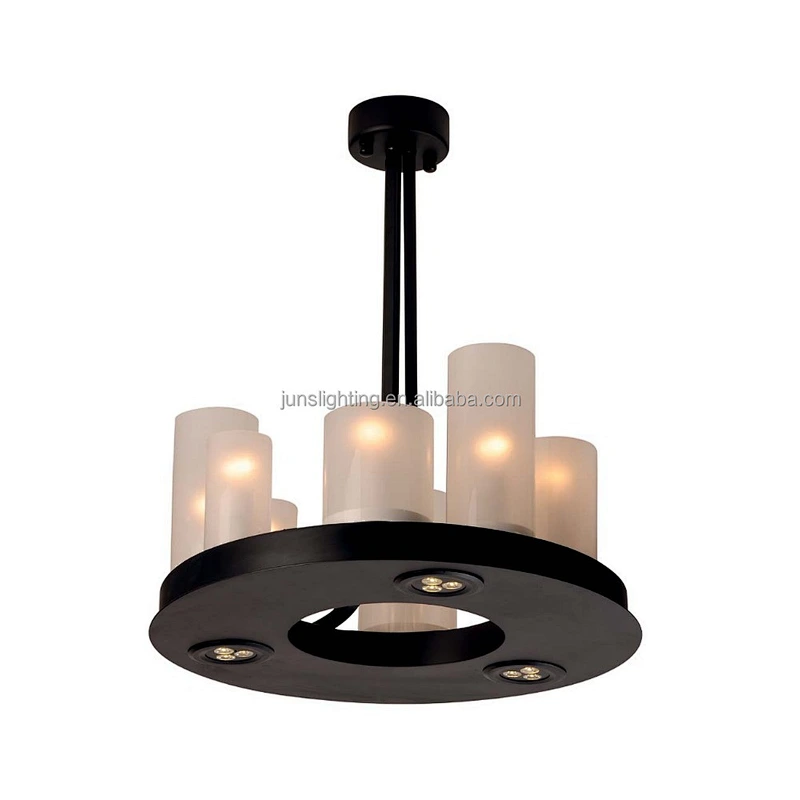 Zhongshan Modern Simple glass candle pendant light chandelier