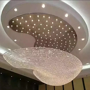 Custom Lighting Large Project Hotel Decoration Crystal Chandelier