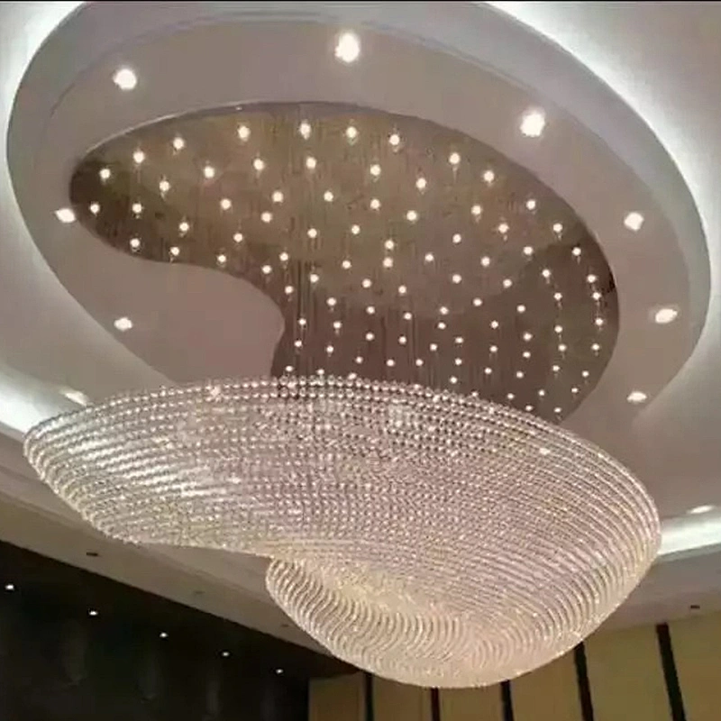Custom Lighting Large Project Hotel Decoration Crystal Chandelier
