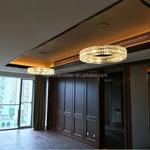 Suspension composed transparent globes polymetha crylate round chandelier pendant lamp