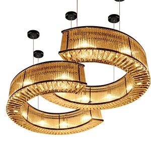 Rebecca lighting Hotel decoration k9 crystal pendant crystal chandelier lighting