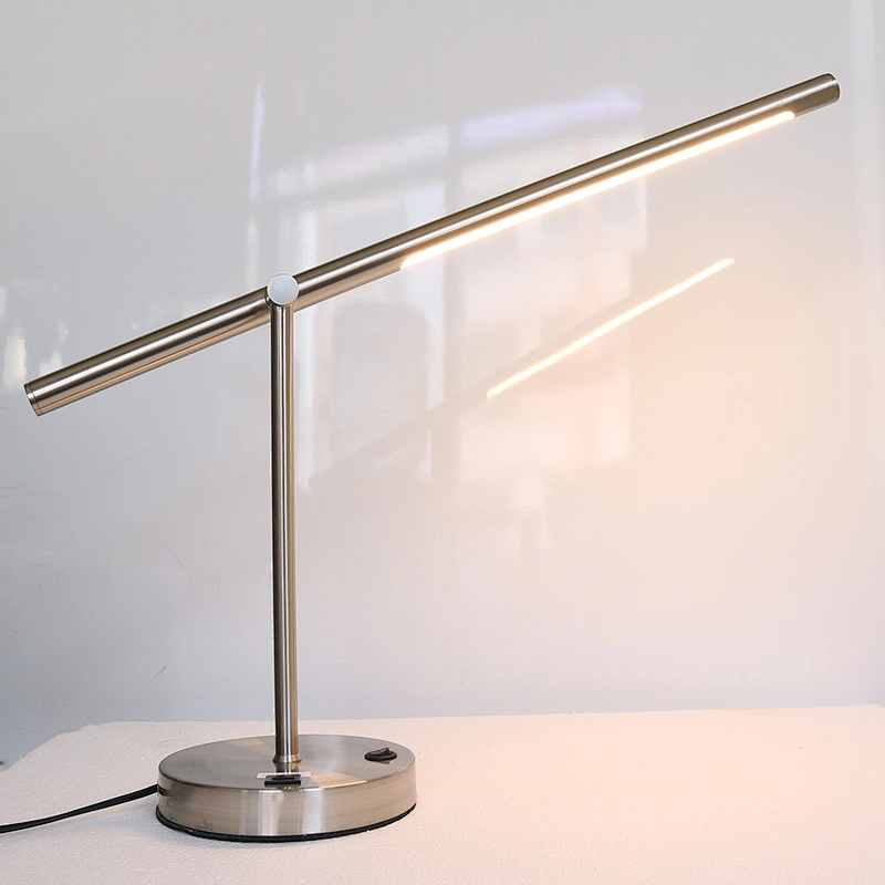 Modern nordic hotel bedside metal multifunction   led table lamp