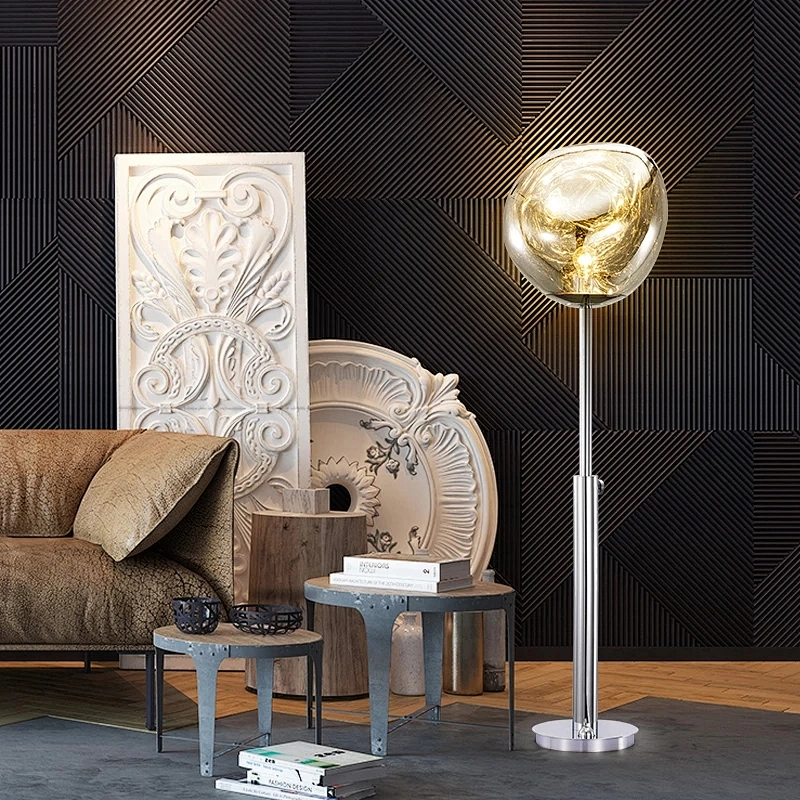 Rebecca lighting Modern custom floor standing lava lamp Hotel decoration floor lamp