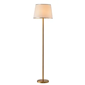 Copper Floor Lamp Design Industrial Hotel Living Room Brass American Retro LED 75 E27 20 - 65 Rebecca Lighting 100000 100lm/w