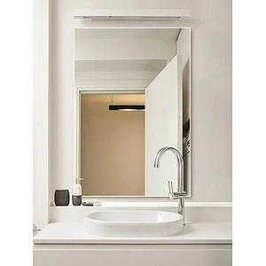 Rebecca Hotel Bathroom Wall Mount Big Backlit Smart Make Up Mirror With Led Light