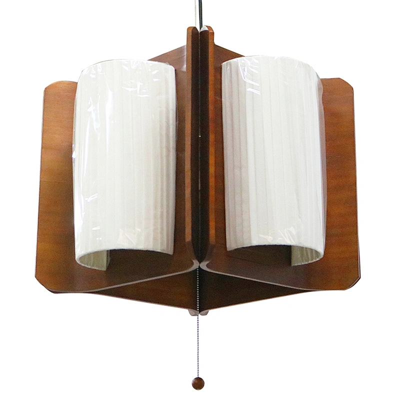 Modern decorative lighting pendant lamp vintage rustic wood chandelier
