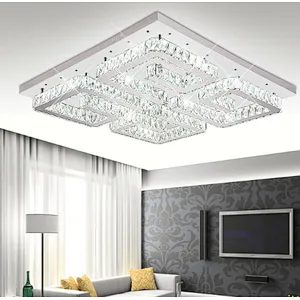 Henglan LED crystal chandelier k9 crystal chandelier for hotel project
