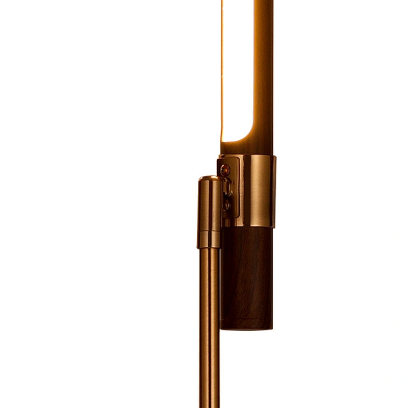 custom design antique brass LED reading table lamp for hotel