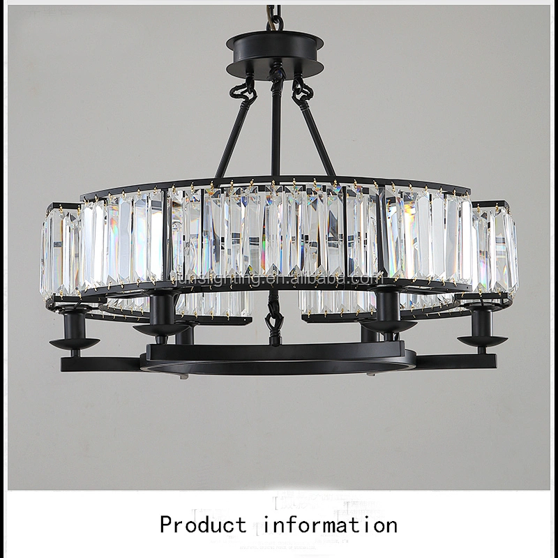 American crystal Pendant Lights Indoor Chandeliers with forging