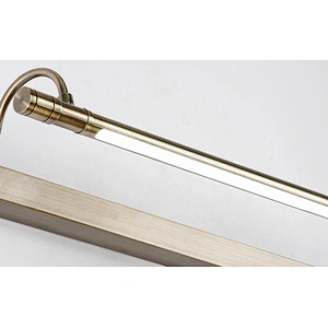 Classic Gold and Nickel Waterproof Hotel Decor Mirror Wall Light Hotel Bathroom Custom 9W/12W/14W IP44 Wall Lights