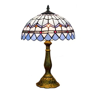 Rebecca High Quality Antique Stained Glass Tiffany Table Lamp Modern Desk Lamps