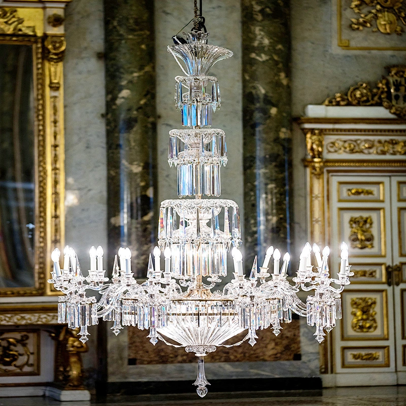 Modern Hotel Lobby Lighting Crystal Luxury Chandelier Indoor Lights