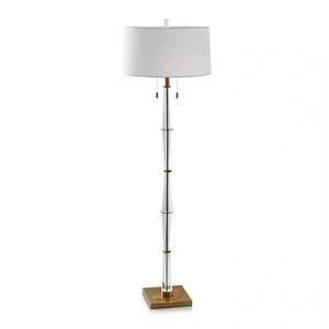 Modern designer hotel lighting standing lights crystal floor lamp