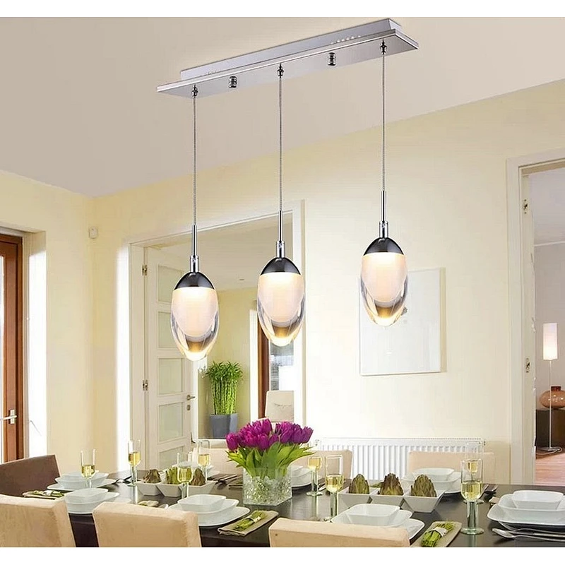 Custom lighting modern hotel decorative water droplet pendant light