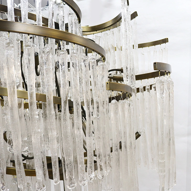 Large hotel project luxury crystal chandelier