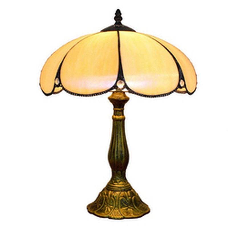 Rebecca High Quality Antique Stained Glass Tiffany Table Lamp Modern Desk Lamps