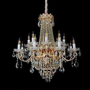 Modern K9 High Quality Glass Crystal  Luxury Decorative Ceiling Lamp  Led Chandelier