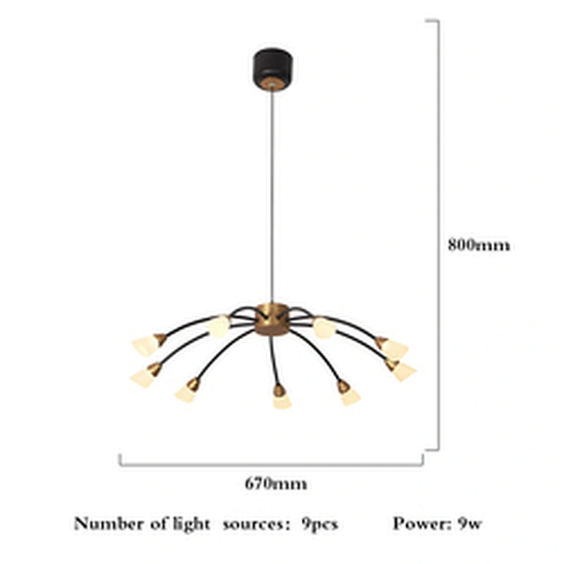 Modern Nordic style decoration pendant light led chandelier lighting
