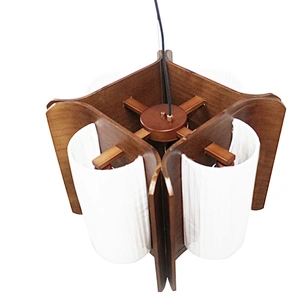 Modern decorative lighting pendant lamp vintage rustic wood chandelier