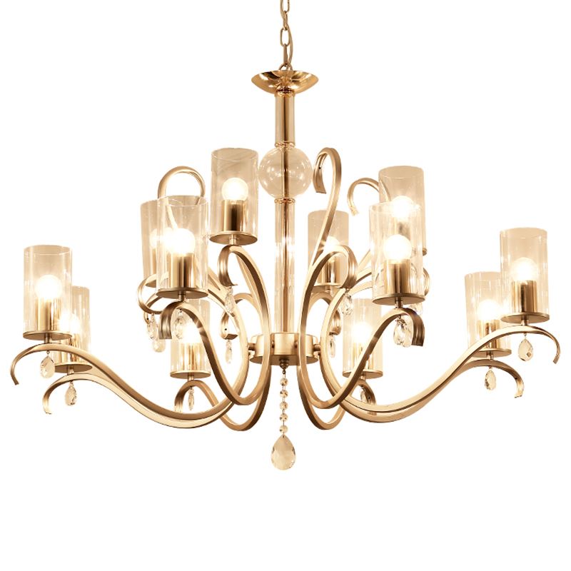 GuZhen hot sale decorate hotel lobby modern Led pendant lamp chandeliers pendant lights