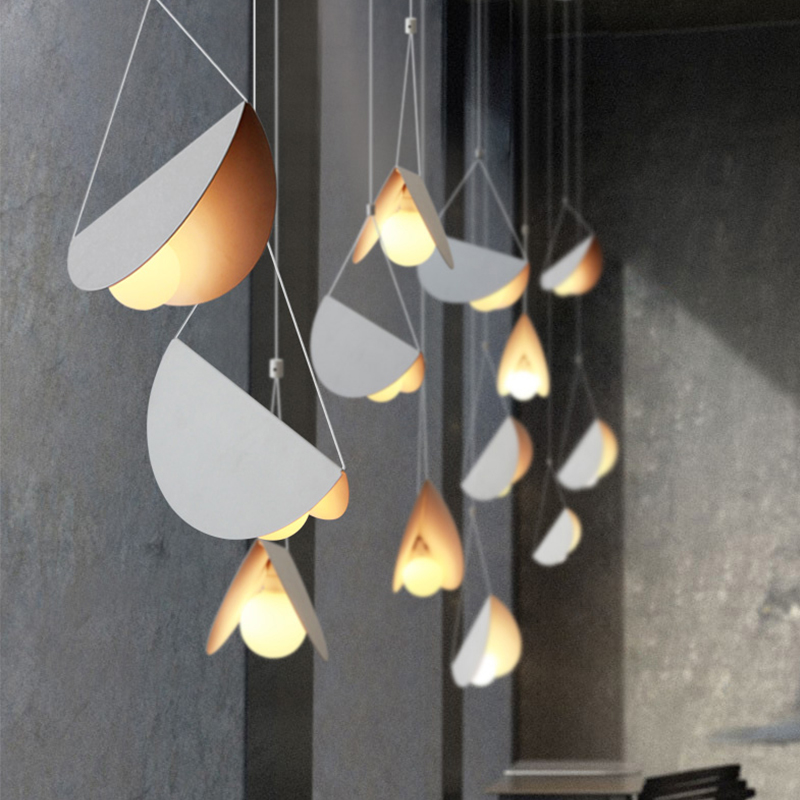 Modern designer nordic simple  living room bedroom led lighting chandelier