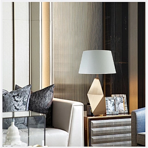 Modern luxury Nordic table lamp hotel upscale living room bedroom bedside lamp study desk lamp