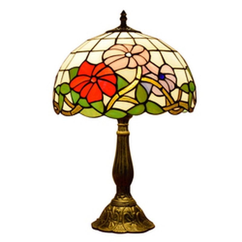 Rebecca High Quality Antique Stained Glass Tiffany Table Lamp Modern Desk Lamps