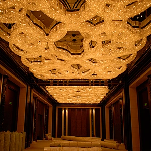 Custom Lighting Large Project Hotel Decoration Crystal Chandelier