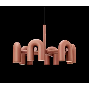 Nordic Living Room Dining Room Modern Designer Chandeliers Art U - Shaped Chandeliers&Pendant Lights Villa Lighting
