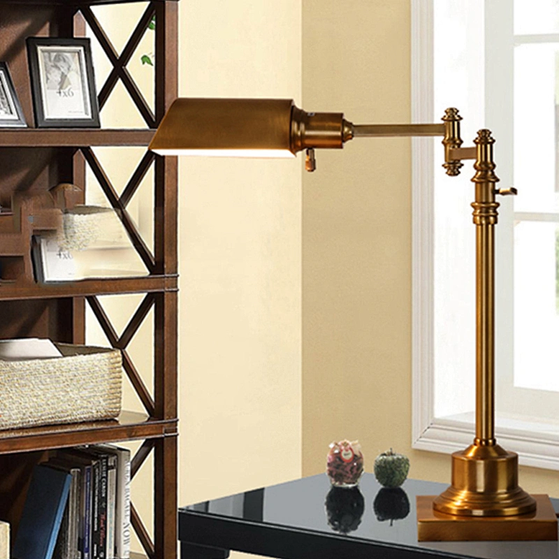 American style protects the eye reading table light hotel desk lamp