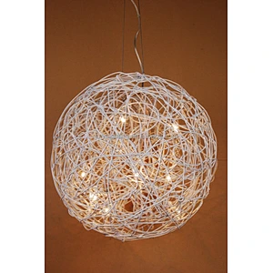 Aluminium wire round ball lighting hanging pendant light